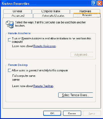    Remote Desktop  Remote Assistance